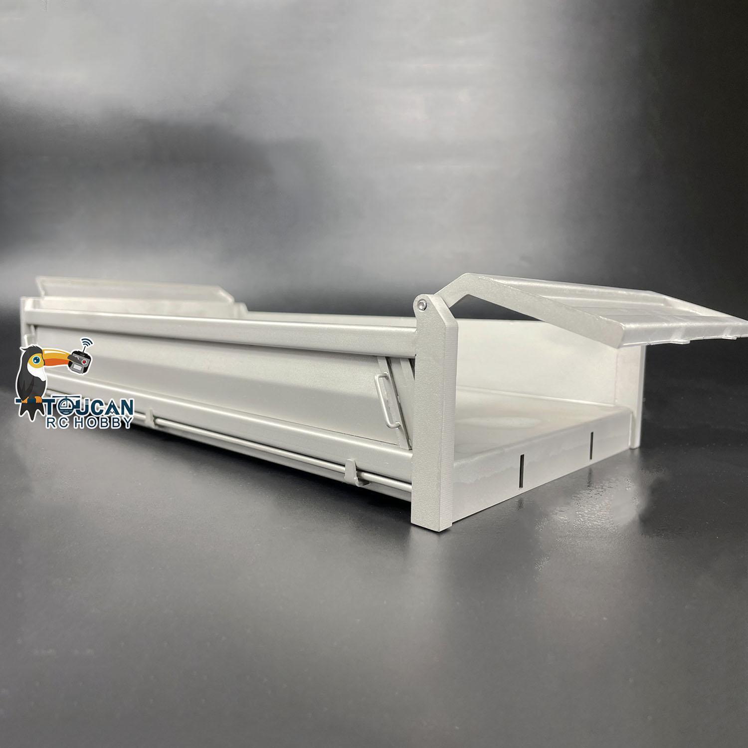 1:14 Metal Bucket Part for 4x4 RC Hydraulic Dump Truck Radio Control Tipper Car