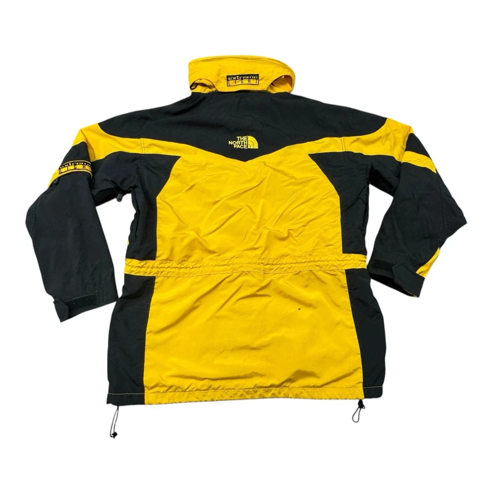 Chaqueta Parka Vintage Años 90 The North Face Extreme Light Para Hombre Grande Amarilla Foto 2 de 4