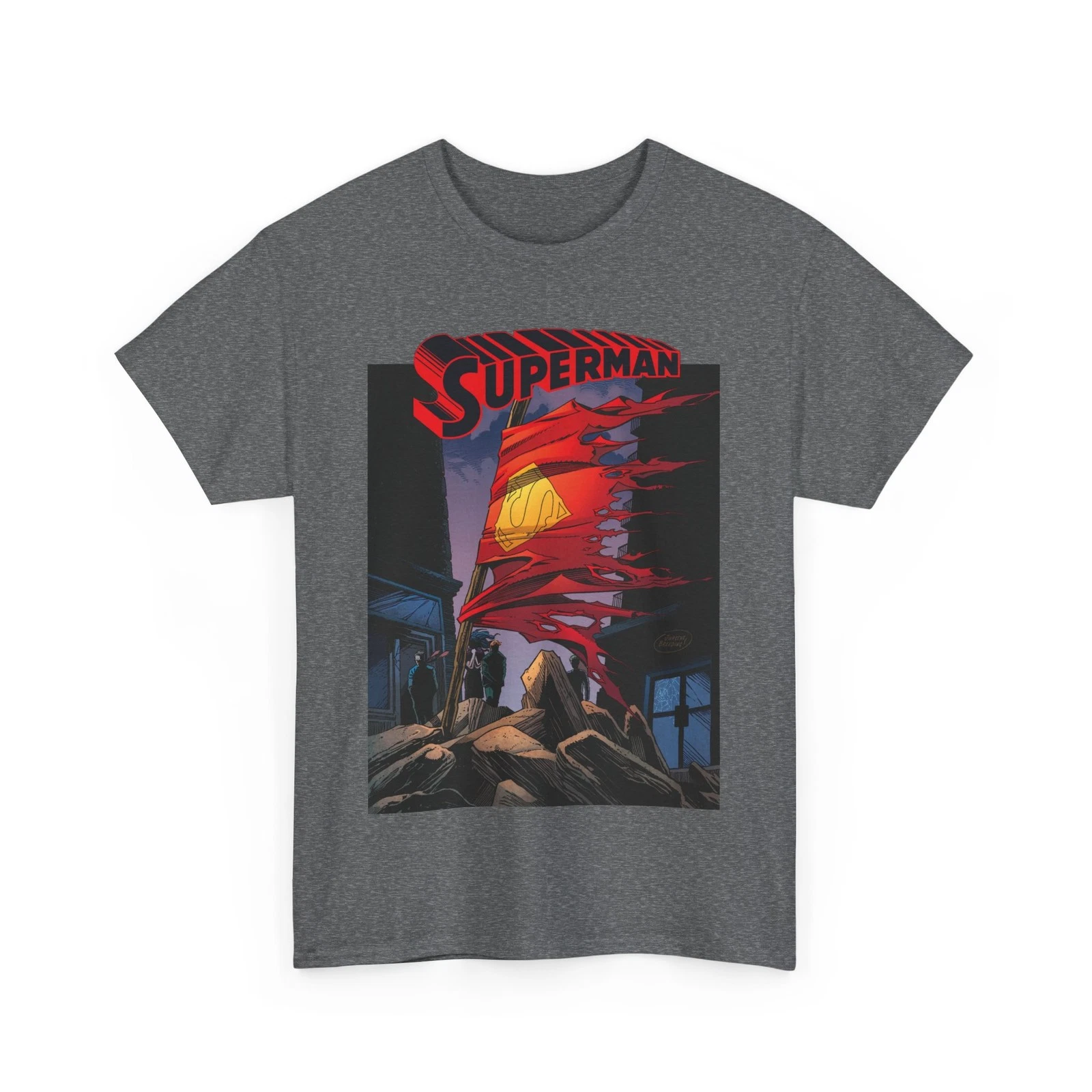 Death of Superman T-Shirt - DC Comics - Superman 75 - Doomsday Battle