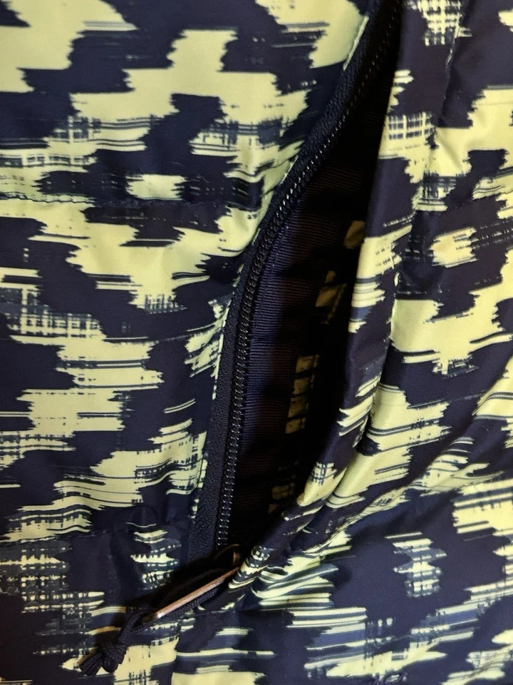 Chaqueta Chaleco Mujer The North Face Geométrica Azul Amarillo Talla XL Como Nueva A+ Foto 3 de 4