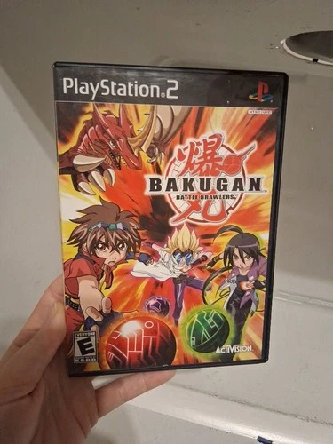 BAKUGAN BATTLE BRAWLERS PS2 CIB UNTESTED