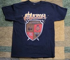 Original SAXON 2014 Tour T-Shirt. Size L