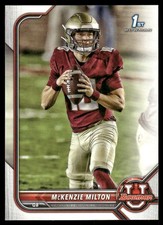 2021-22 Bowman University #13 McKenzie Milton Florida State Seminoles