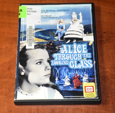 Alice Through the Looking Glass (DVD, 1966, Ex-Library