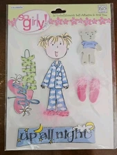 Me & My Big Ideas SO GIRLY! embellished stickers, Girly scrap booking stickers