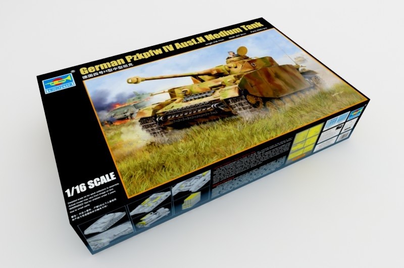 Trumpeter 00920 1:16 PzKpfw IV Ausführung H Tank Kit - New