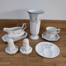  8 x Johnson Brothers Eternal Beau vase gravy spoon rest salt pepper pots joblot