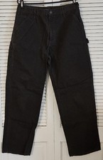 Carhartt Washed Duck Work Dungaree Utility Pant - Brown 34x32