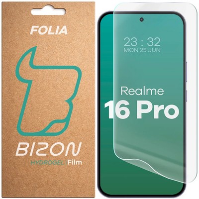 Hydrogel Schutzfolie für Realme 16 Pro 5G Bizon Displayschutzfolie Folie Film