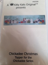 Chickadee Christmas Stickvorlage