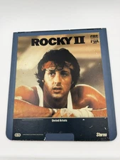 Rocky II (1979) RCA CED VideoDisc – Sylvester Stallone – CBS/Fox Video – United 