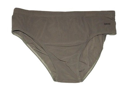 HERREN BADEHOSE HOSE BADESLIP KHAKI OLIVE 16327 ARENA Gr. 9 NEU