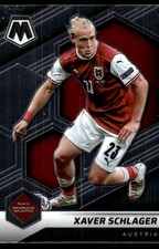 Xaver Schlager 2021-22 Panini Mosaic Road to FIFA World Cup #131 Austria