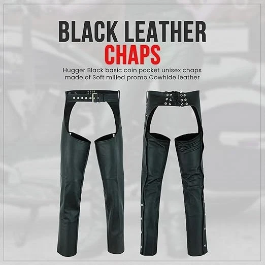 Gorras de cuero genuino para motocicleta negras de cuero para hombre para montar motociclista nuevas Foto 4 de 4