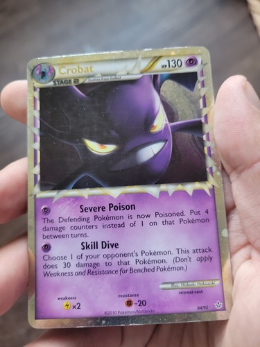 Crobat (Prime) 84/95 Unleashed Holo