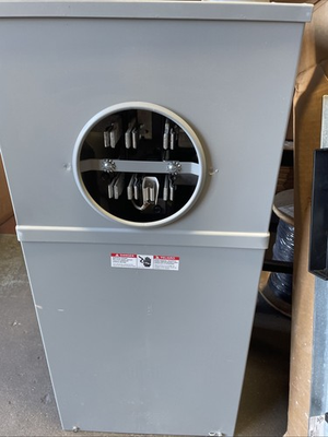 #ad Murray BY120HK Commercial Single Meter Sockets 200A 3PH 3W Ring Type MTR SKT $650.00