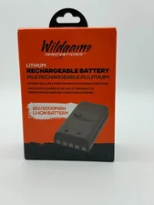 Wildgame Innovations 12V/5000maH Rechargeable Lithium Trail Cam Battery  - NEW-