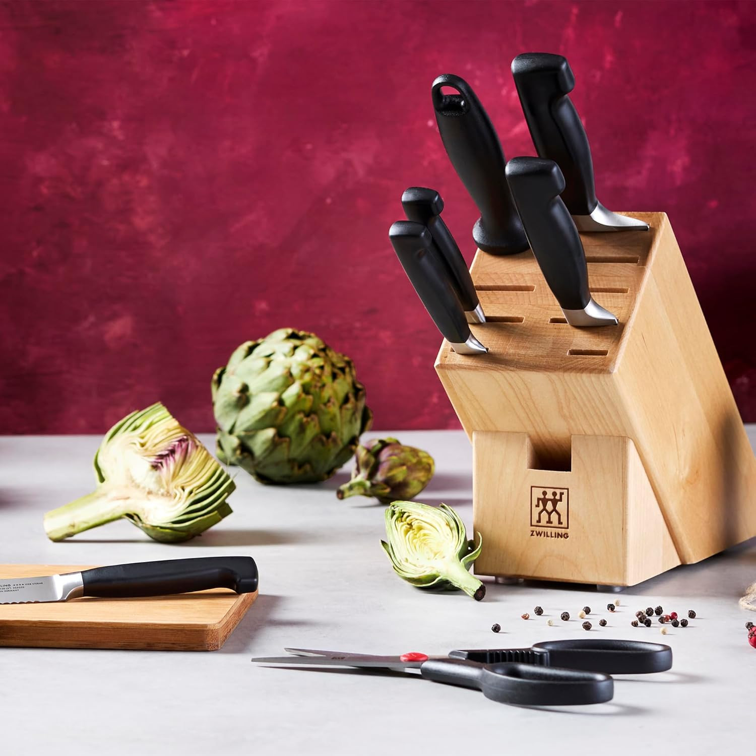 ZWILLING Four Star 7-pc Knife Block Set