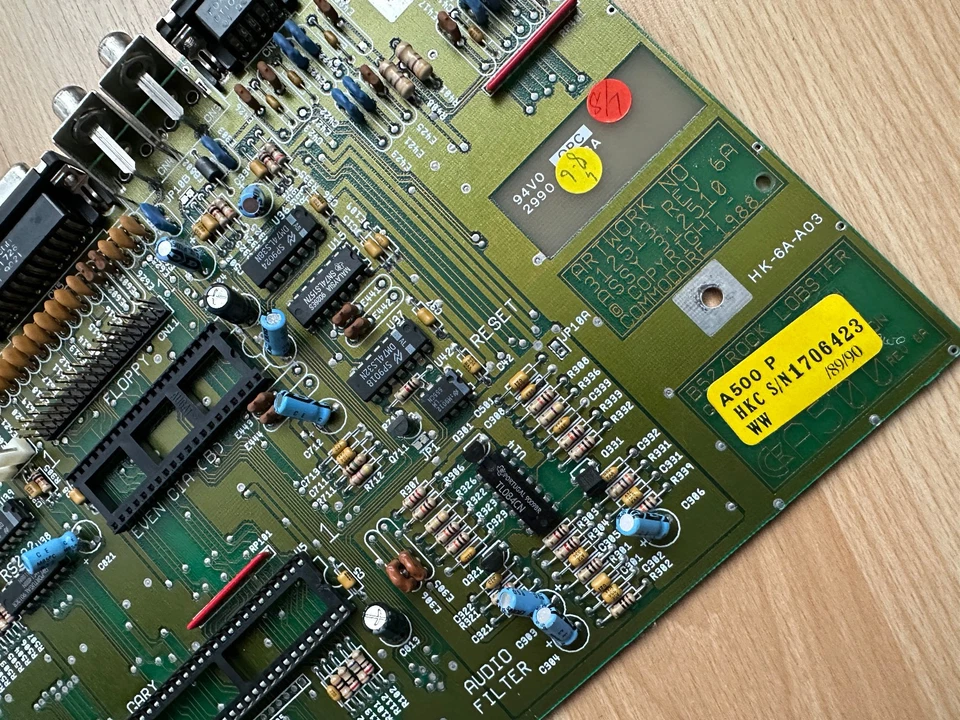 Mainboard REV 6A - AMIGA 500 Ohne CHIP´s .... #40 25 - Bild 2 von 4