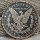1886 Morgan Silver Dollar Brilliant Uncirculated Cameo With Mirrors