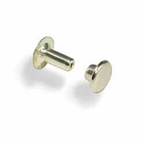 Rapid Rivets Medium 7mm Cap 8mm Post Nickel