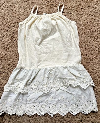 Baby Gap LACE Tiered DRESS Size 4 girl party 2 pc PRETTY - Picture 4 of 5