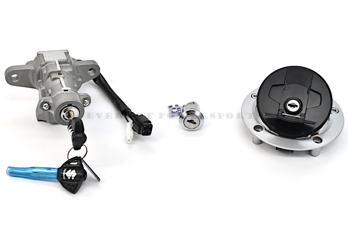 Lock Set GSXS750 18-23 OEM Suzuki Ignition Key Switch Cap