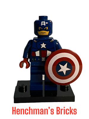 Sdcc Steve Rogers Capitan America Lego Dibujo Lego Captain America