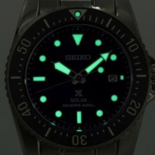 Brand New Seiko Prospex Solar SNE571P1 Scuba Diver 200m Brown Dial SNE571 4