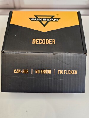 AUXBEAM C20 LED H13 Headlight Canbus Anti Flicker Resistor Canceller Decoder NEW