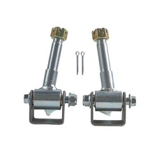 2pc 17mm Bore Front Steering Knuckles Spindle Stud Flange Hub Go Kart ATV Quad