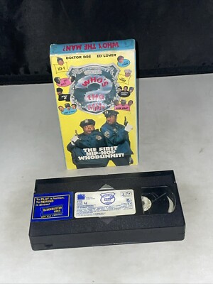 Who's The Man 1993 VHS Rare Blockbuster New Home Line Cinema