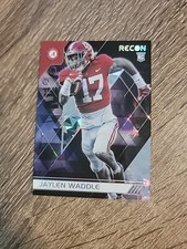 2021 Panini Chronicles Draft Picks Jaylen Waddle Recon /11 Cracked Ice Rookie RC