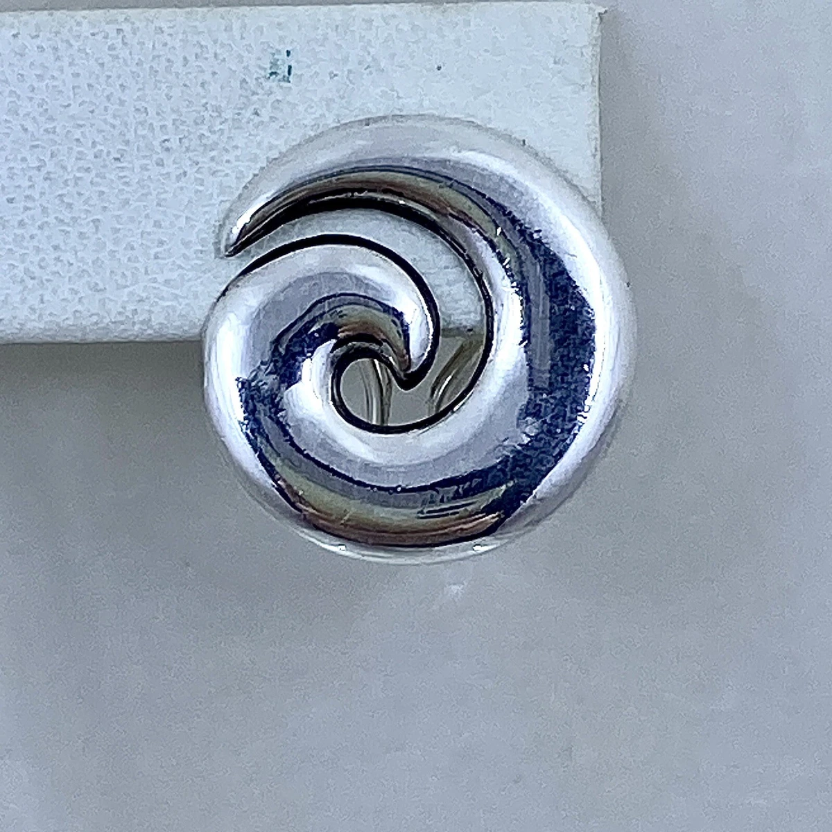 James Avery Retired Sterling SWIRL Earrings eBay