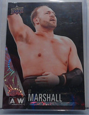2021 UPPER DECK FIRST EDITION AEW QT MARSHALL PYRO   #10 MSK