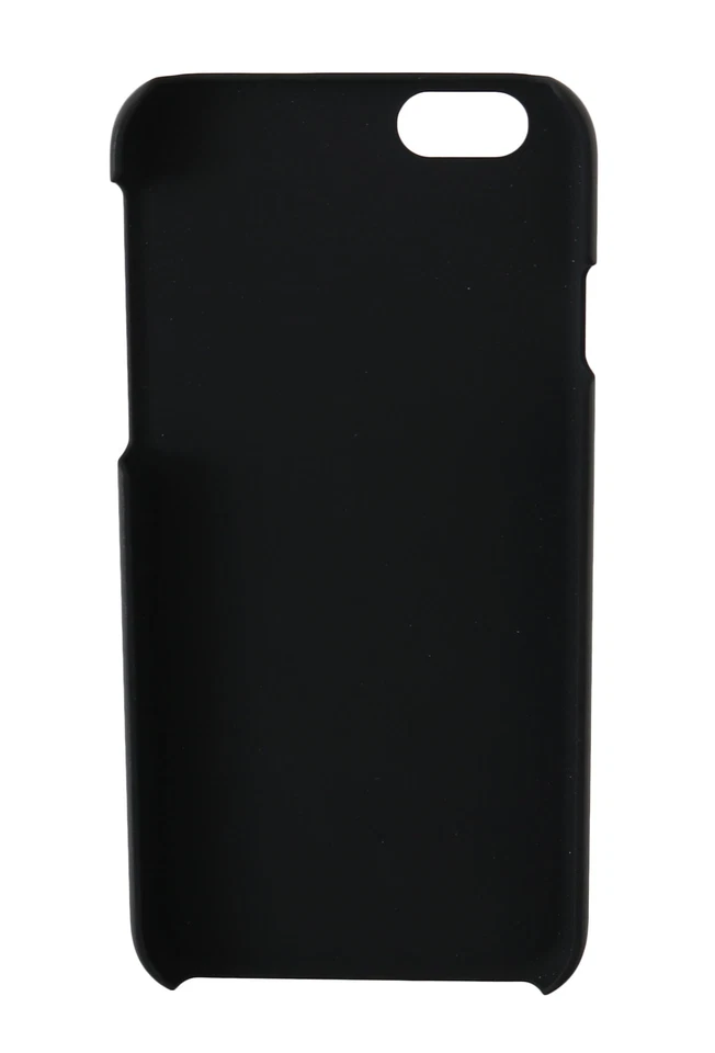 DOLCE & GABBANA Phone Case Cover Orange Capri Calfskin DG Logo iPhone 6 $300 - Image 3 of 4