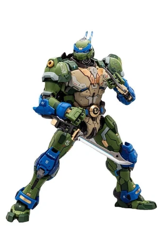 New In Stock HeatBoys HB0012 Robot Mecha Leonardo Metal build Action Figure - Imagen 9 de 17
