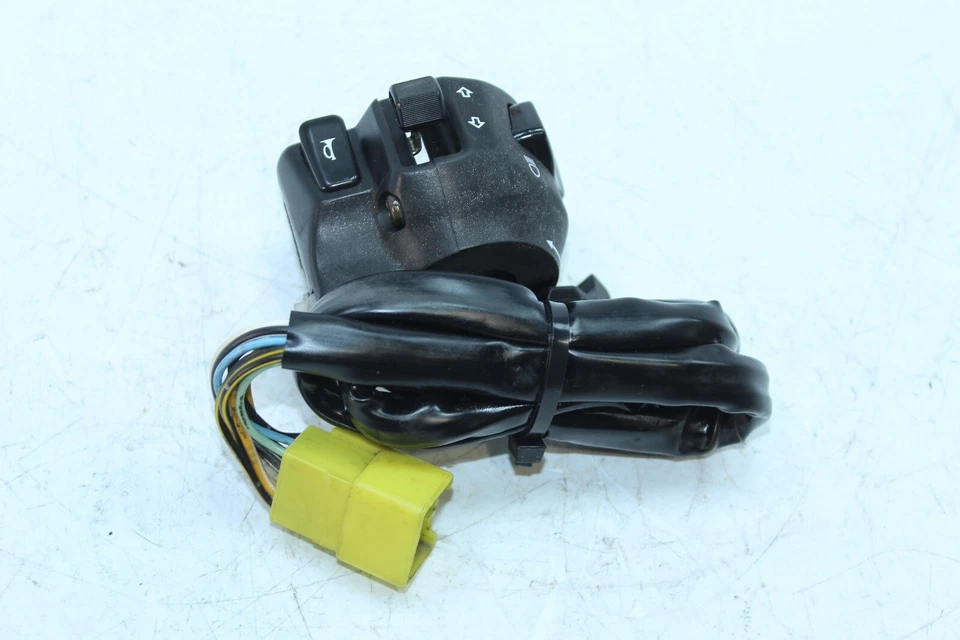 01-03 SUZUKI GSXR 600 OEM LEFT CLIP ON HANDLE HORN SIGNALS SWITCH 37400-33E31 - Image 4 of 4