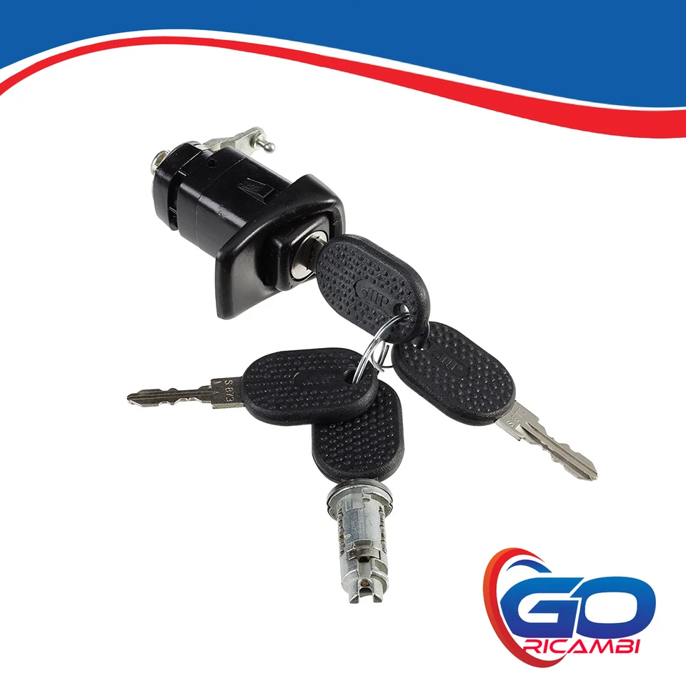 KIT SERRATURE E CHIAVI PORTE PORTELLONE BLOCCO ACCENSIONE FIAT PANDA 141 4X4 - Immagine 3 di 4