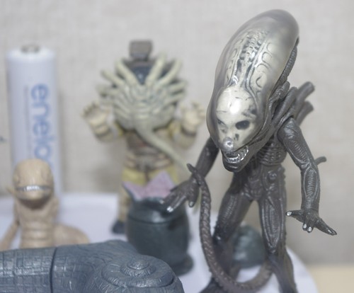 ALIEN ( 1979 ) LV-426 derelict ship # Complete 5 Types Deformation Figures # - Picture 3 of 12