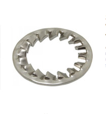Internal Serrated Lock Locking Shakeproof Washer A2 A4 M3 - M24 Stainless