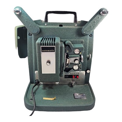 Vintage Keystone 8mm Automatic Film Projector Model 950 w Case FOR PARTS - READ