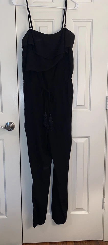 Mono/mameluco I Jeans by Buffalo negro para mujer mediano con bolsillos Foto 2 de 4