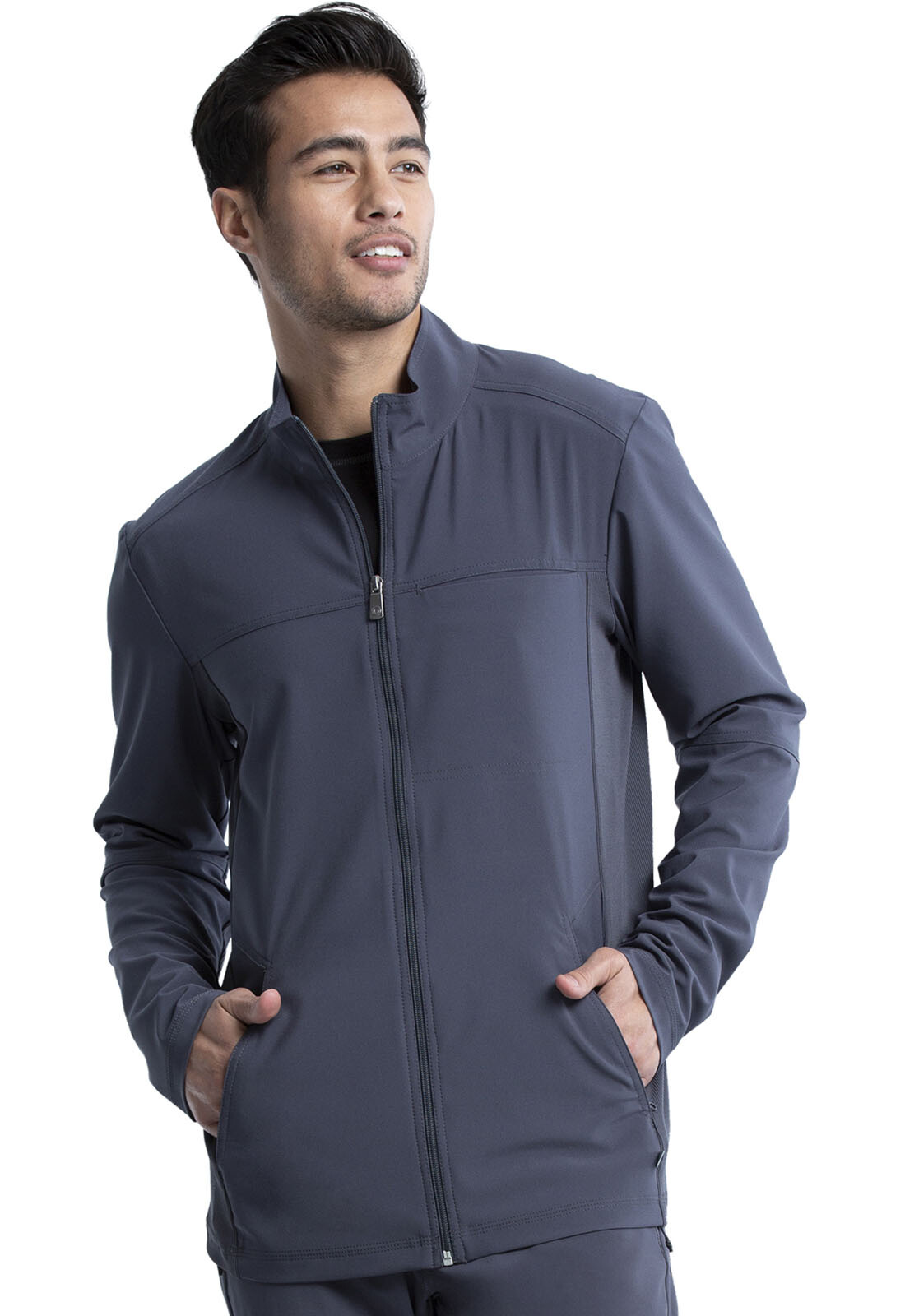 Cherokee Scrubs Men Infinity Zip Front 