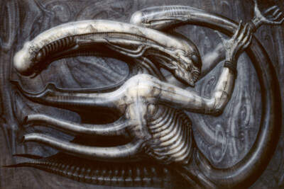 Giger's Alien Hans Ruedi Giger Horror Film Art Wall Room Poster