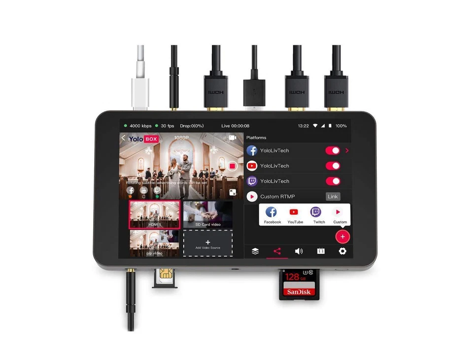 Lenovo ThinkSystem SR530/SR630 2.5" SATA/SAS 8-Bay Backplane Kit v2 4XH7A80455 - Image 2 of 3