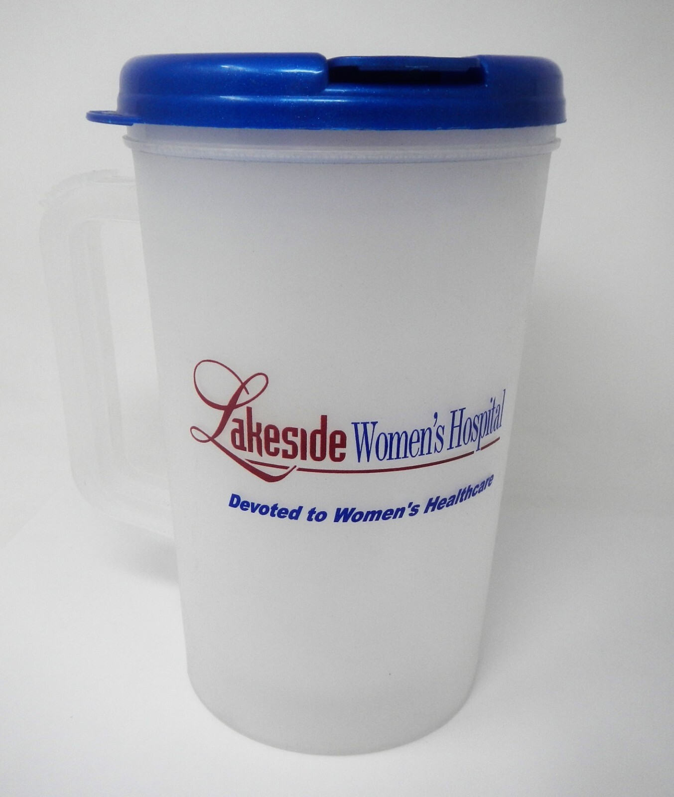 Plastic Insulated Lakeside Clear Thermo 32oz Mug & SNAP Lid with Straw