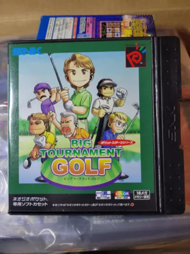 Big Tournament Golf (1999) Brand New Factory Boxed Japan SNK Neo Geo Pocket NGP