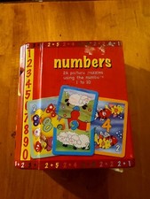 Numbers 26 Picture Puzzle Numbers 1 to 10 Kids Adult Math Counting Learning