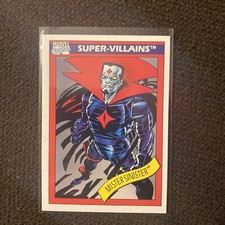 Marvel Universe 1 Impel 1990 Mr Mister Sinister Mint MT! #65 Jon Hamm MCU Movie!